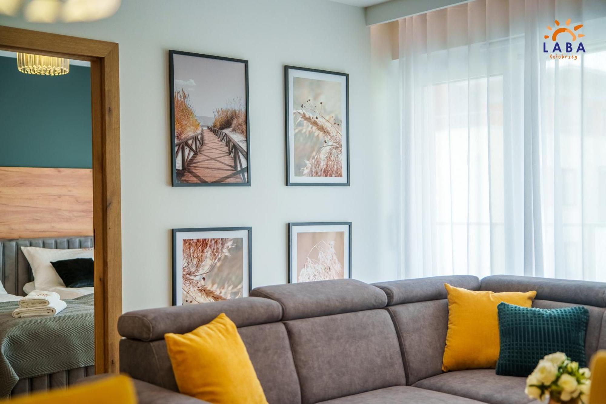 Laba Kolobrzeg Apartamenty Kollataja Z Parkingiem Buitenkant foto