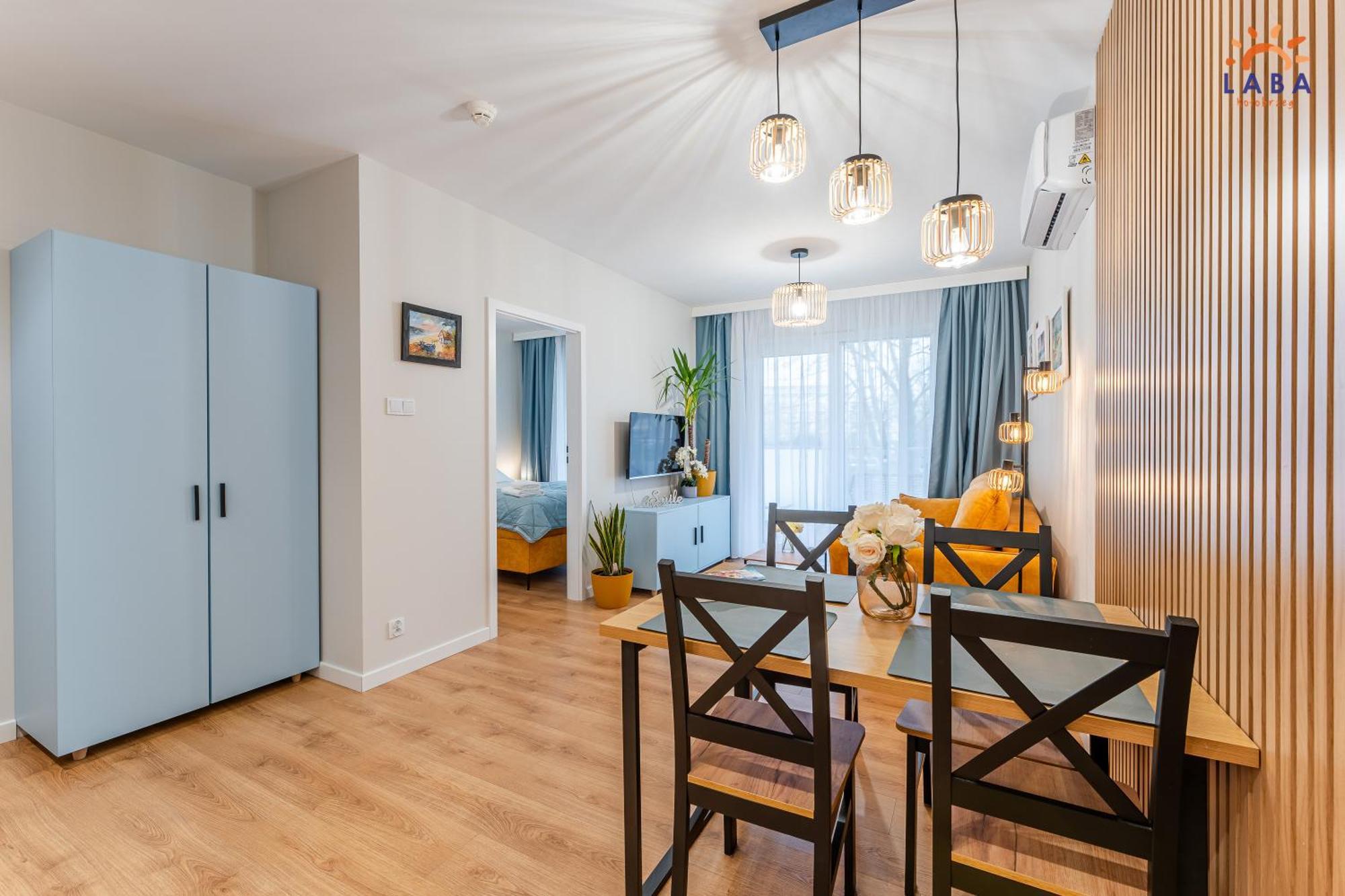Laba Kolobrzeg Apartamenty Kollataja Z Parkingiem Buitenkant foto